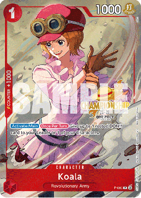 Carte One Piece Koala P-069 P PROMO 2