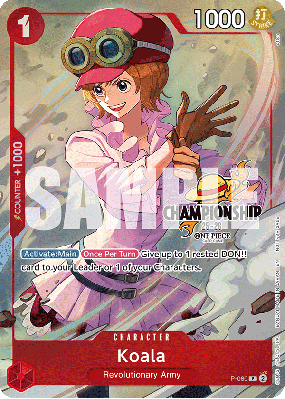Carte One Piece Koala P-069 P PROMO 3