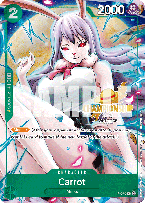 Carte One Piece Carrot P-070 P PROMO 2