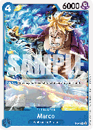 Carte One Piece Marco P-071 P PROMO