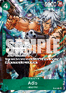 Carte One Piece Adio P-078 P PROMO 5