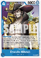 Carte One Piece Dracule Mihawk P-081 P PROMO 1