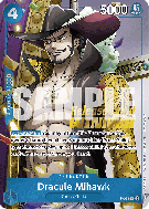 Carte One Piece Dracule Mihawk P-081 P PROMO 2
