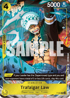 Carte One Piece Trafalgar Law P-088 P PROMO