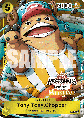 Carte One Piece Tony Tony Chopper P-089 P PROMO 3