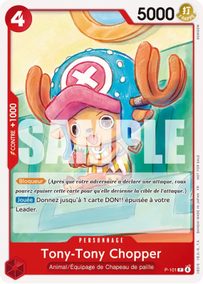 Carte One Piece Tony-Tony Chopper P-101 P PROMO 2
