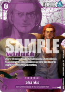 Carte One Piece Shanks P-104 P PROMO 3