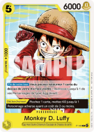 Carte One Piece Monkey D. Luffy P-106 P PROMO 2