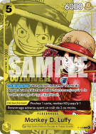 Carte One Piece Monkey D. Luffy P-106 P PROMO 3