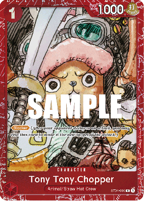 Carte One Piece Tony Tony Chopper ST01-006 C PROMO 1