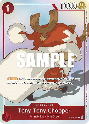 Carte One Piece Tony Tony Chopper ST01-006 C PROMO 3