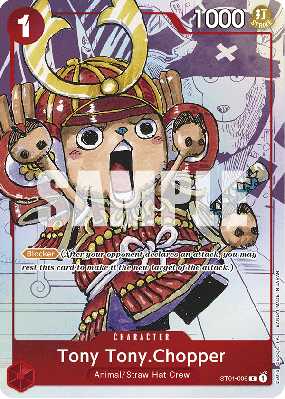 Carte One Piece Tony Tony Chopper ST01-006 C PROMO 2