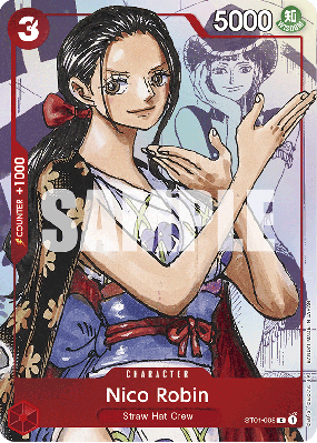 Carte One Piece Nico Robin ST01-008 C PROMO 1
