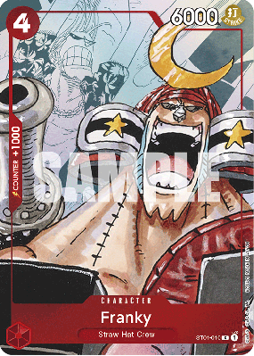 Carte One Piece Franky ST01-010 C PROMO 1