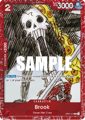 Carte One Piece Brook ST01-011 C PROMO 1