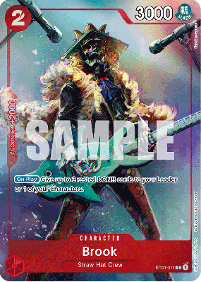Carte One Piece Brook ST01-011 C PROMO 4