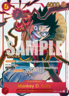 Carte One Piece Monkey D. Luffy ST01-012 SR PROMO 2