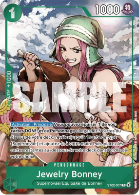 Carte One Piece Jewelry Bonney ST02-007 C PROMO 1
