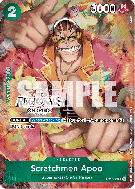 Carte One Piece Scratchmen Apoo ST02-008 C PROMO