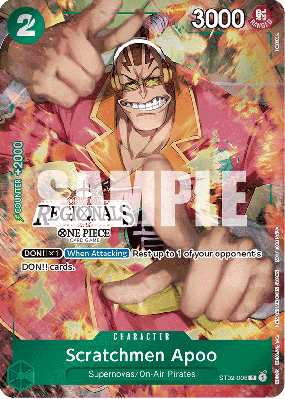 Carte One Piece Scratchmen Apoo ST02-008 C PROMO