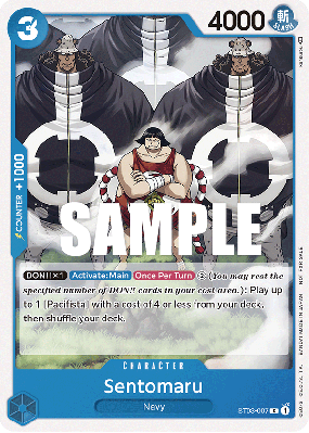 Carte One Piece Sentomaru ST03-007 C PROMO 1