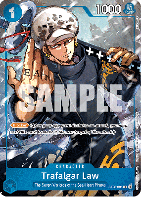 Carte One Piece Trafalgar Law ST03-008 C PROMO 2