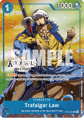 Carte One Piece Trafalgar Law ST03-008 C PROMO 3