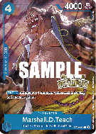 Carte One Piece Marshall D. Teach ST03-014 C PROMO