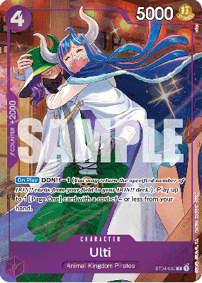 Carte One Piece Ulti ST04-002 C PROMO