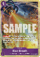 Carte One Piece Blast Breath ST04-016 C PROMO
