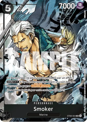 Carte One Piece Smoker ST06-004 SR PROMO