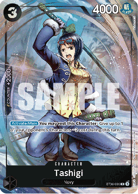 Carte One Piece Tashigi ST06-006 C PROMO 3