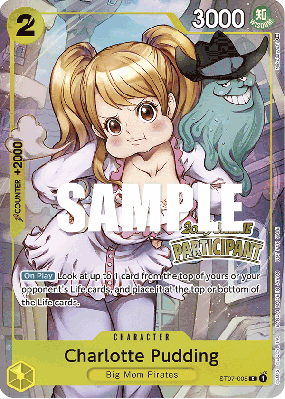 Carte One Piece Charlotte Pudding ST07-008 C PROMO 1