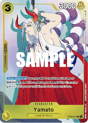 Carte One Piece Yamato ST09-012 C PROMO