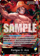 Carte One Piece Portgas D. Ace ST13-002 L PROMO