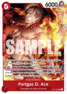 Carte One Piece Portgas D. Ace ST15-005 SR PROMO 1
