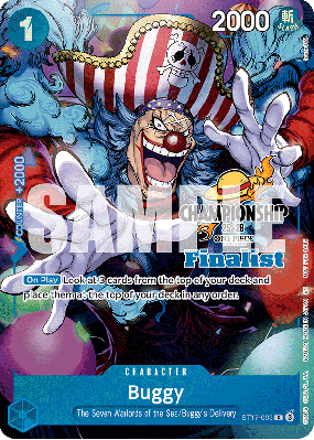 Carte One Piece Buggy ST17-003 C PROMO 2