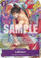 Carte One Piece Luffytaro ST18-005 SR PROMO 2