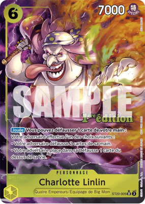 Carte One Piece Charlotte Linlin ST20-005 SR PROMO 2