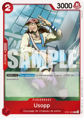 Carte One Piece Usopp ST21-002 C PROMO