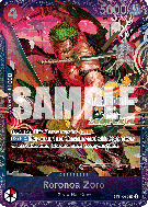 Carte One Piece Roronoa Zoro ST21-015 SR PROMO 2