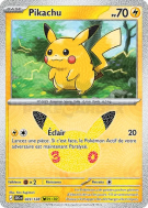 Carte Pokémon Pikachu 023/128 Sans rareté 30ᵉ Anniversaire