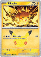 Carte Pokémon Pikachu 024/128 Sans rareté 30ᵉ Anniversaire