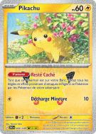 Carte Pokémon Pikachu 033/128 Sans rareté 30ᵉ Anniversaire