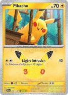 Carte Pokémon Pikachu 036/128 Sans rareté 30ᵉ Anniversaire