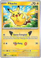 Carte Pokémon Pikachu 037/128 Sans rareté 30ᵉ Anniversaire