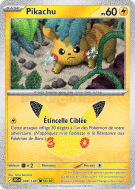 Carte Pokémon Pikachu 038/128 Sans rareté 30ᵉ Anniversaire