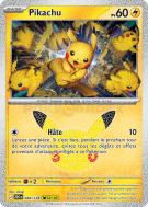 Carte Pokémon Pikachu 044/128 Sans rareté 30ᵉ Anniversaire