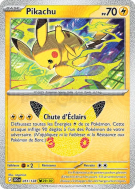 Carte Pokémon Pikachu 051/128 Sans rareté 30ᵉ Anniversaire