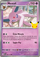 Carte Pokémon Mentali 069/128 Commune 30ᵉ Anniversaire